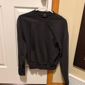 SKIMS women’s Charcoal Crewneck Sweater